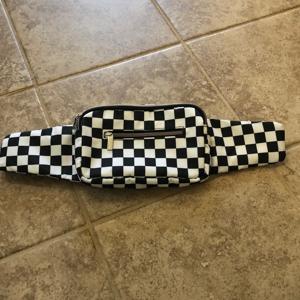 Checkered Fanny pack